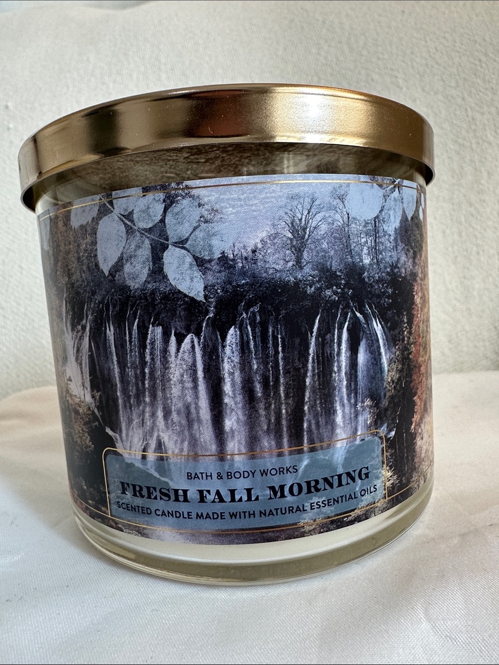 Bath & Body Works Fresh Fall Morning Candle - nwt